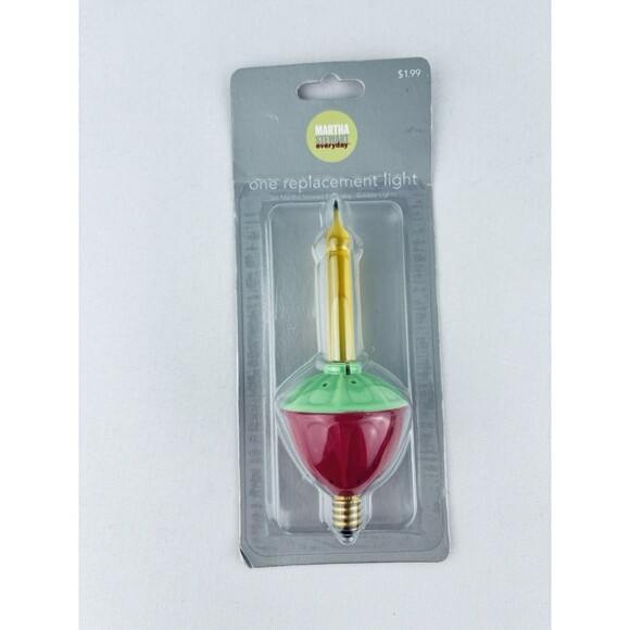 2003 Martha Stewart Replacement Bubble Light - Christmas Holiday Tree Kmart New! - Picture 1 of 11